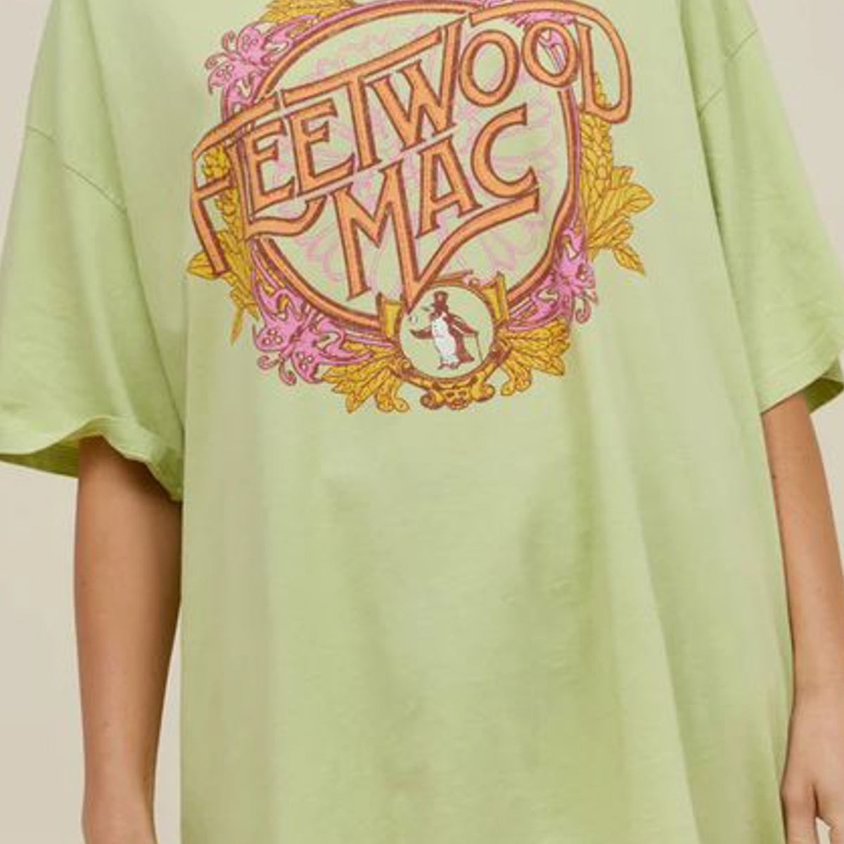 Fleetwood Mac Flower Crest Tee *ONE SIZE* | Women's Clothing