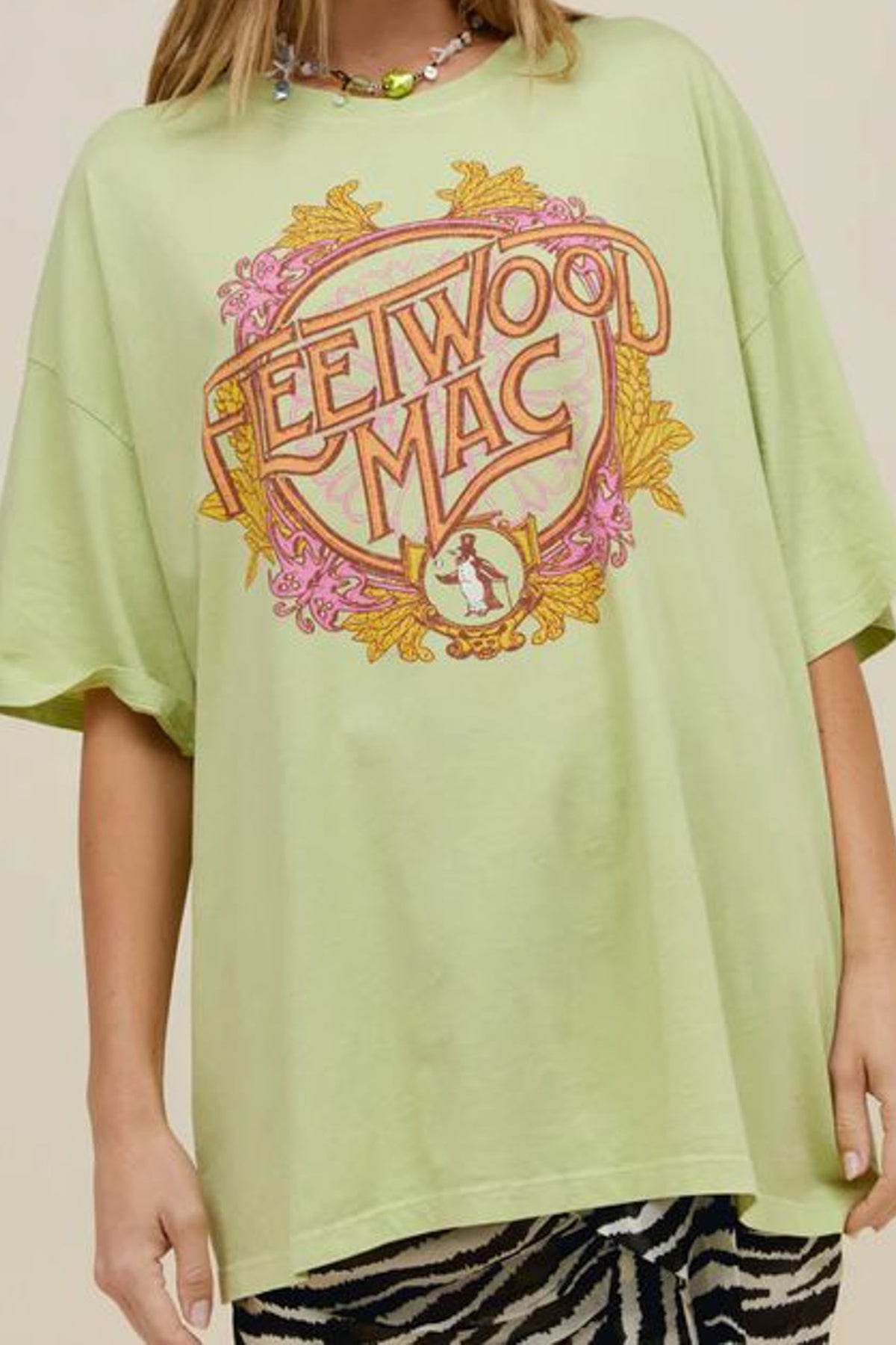 Fleetwood Mac Flower Crest Tee *ONE SIZE* | Women's Clothing