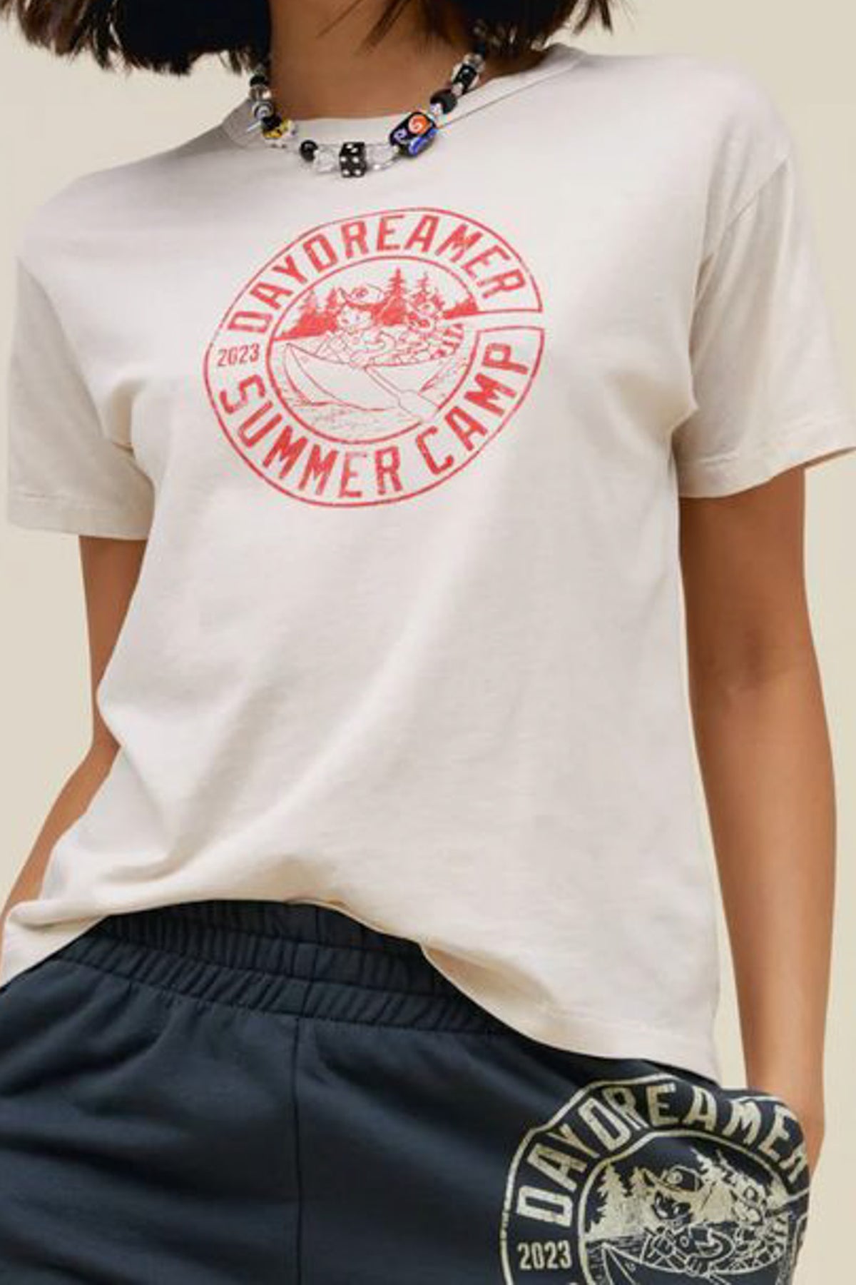Daydreamer Womens Plus Size Hi-Frequency Shrunken Graphic T-shirt Size 3X  NWT