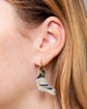 whimsical hoop earrings pigeon