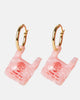 whimsical hoop earrings thank you bag