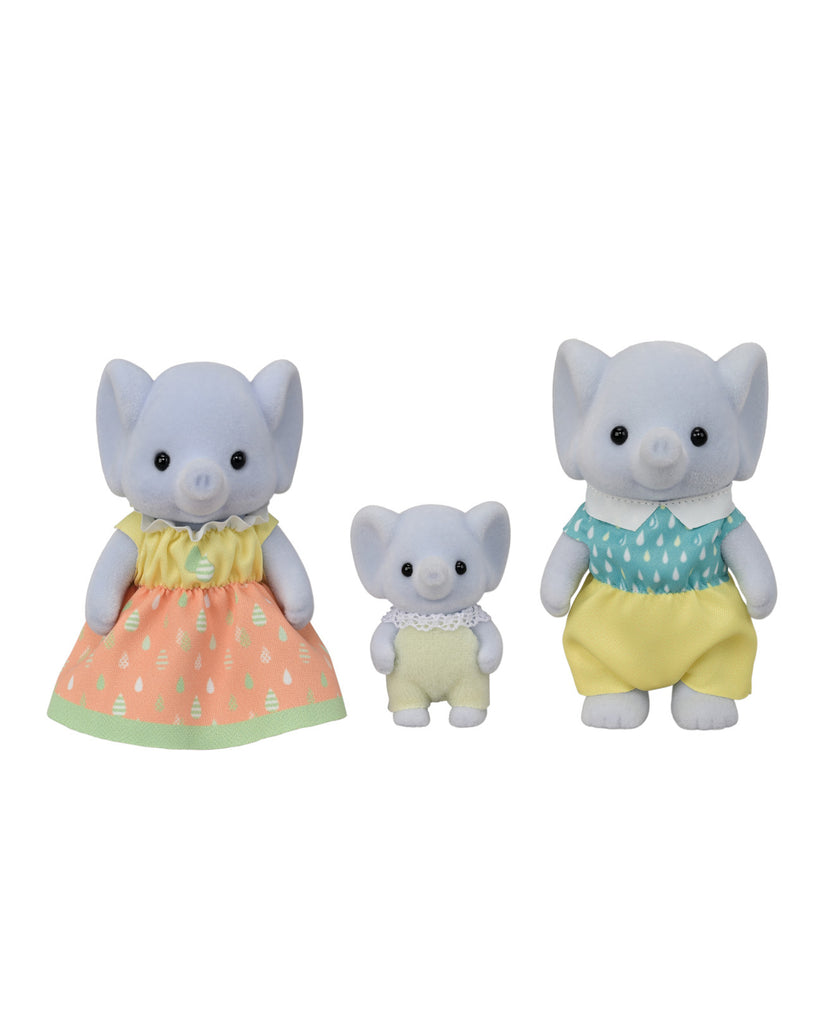 elephant family trio