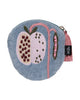 pome beaded coin purse