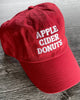 Foodie Embroidered Baseball Cap apple cider donuts
