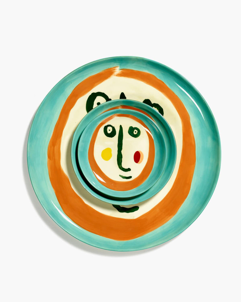 Face 2 Feast Dessert Plate