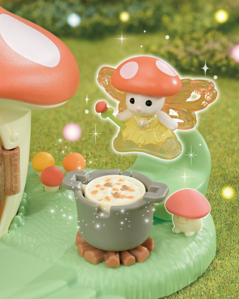 fairy mushroom house play set from calico critters