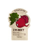 fall themed sheet mask beet