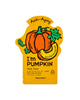 fall themed sheet mask pumpkin