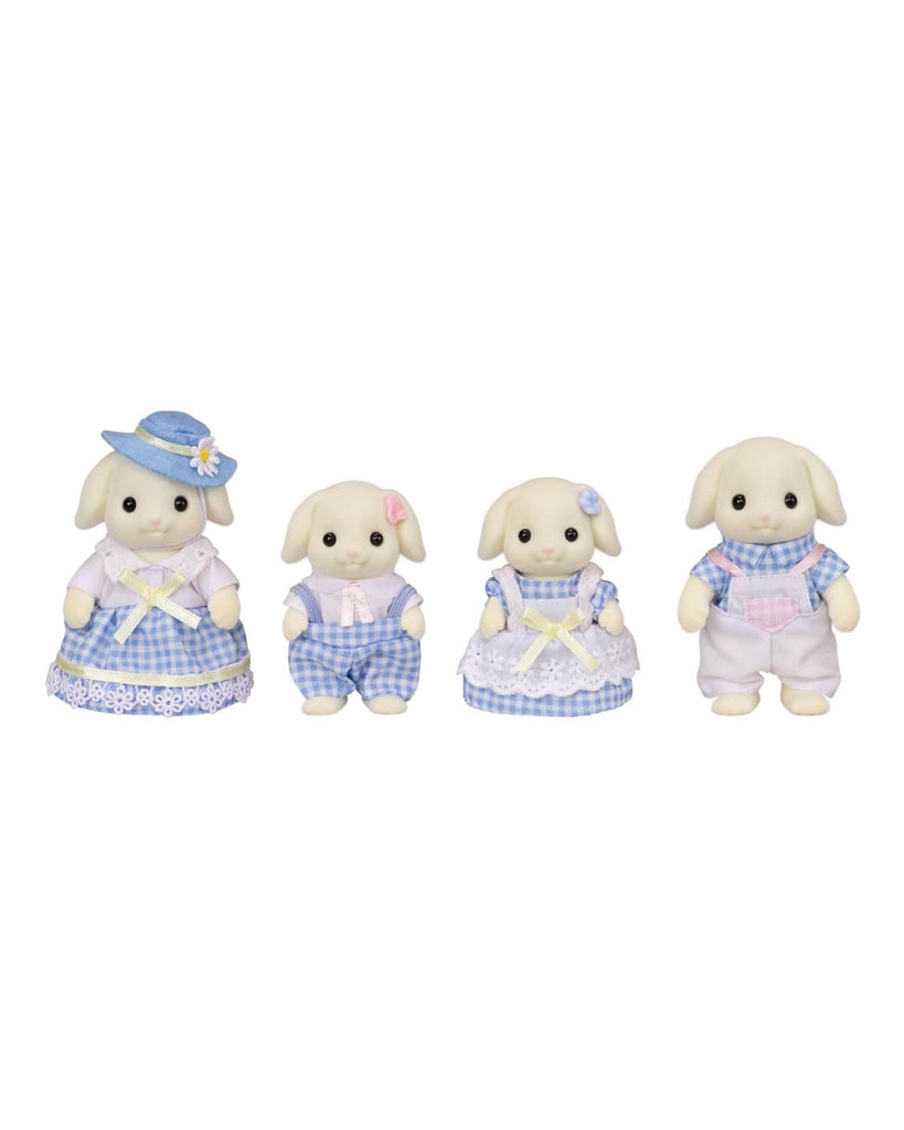 flora rabbit family set from calico critters