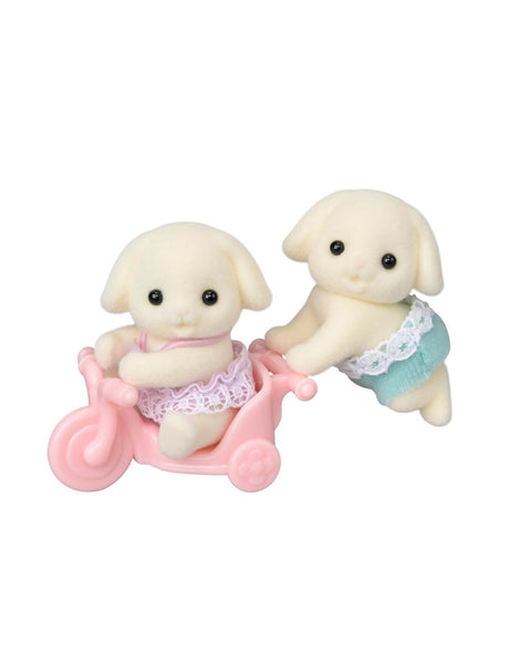 flora rabbit twins set from calico critters