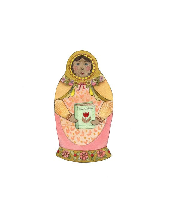 forest matron art print book