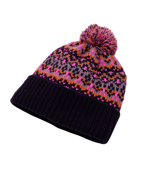 First Frost Fair Isle Pom Pom Beanie // Free People