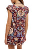 free people mini dress in a colorful paisley printed pattern