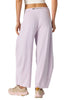 free people barrel leg pull on pants in pale lilac