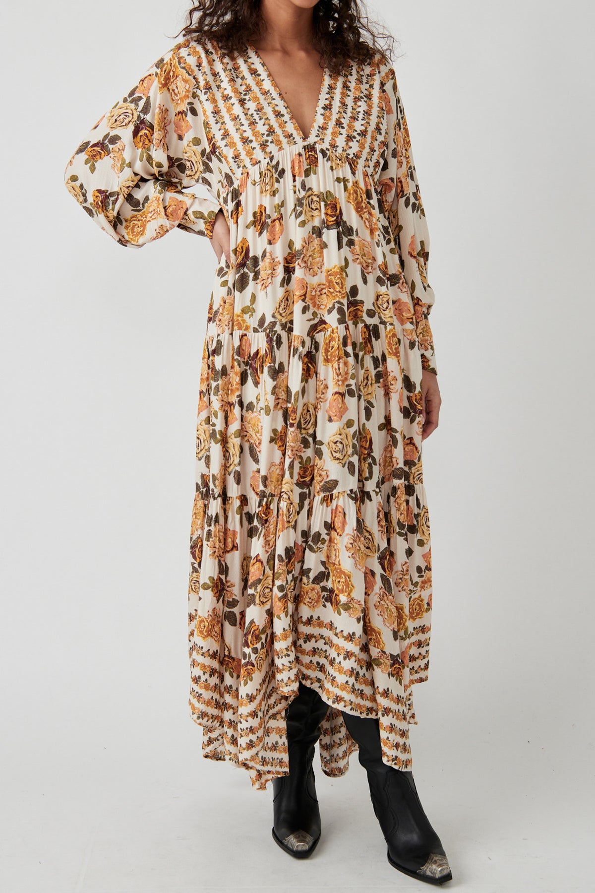 Rows of Roses Maxi Dress // Free People *XS-XL* | Women's Clothing