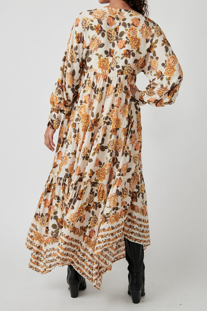 free people rows of roses maxi dress styledjen on LTK