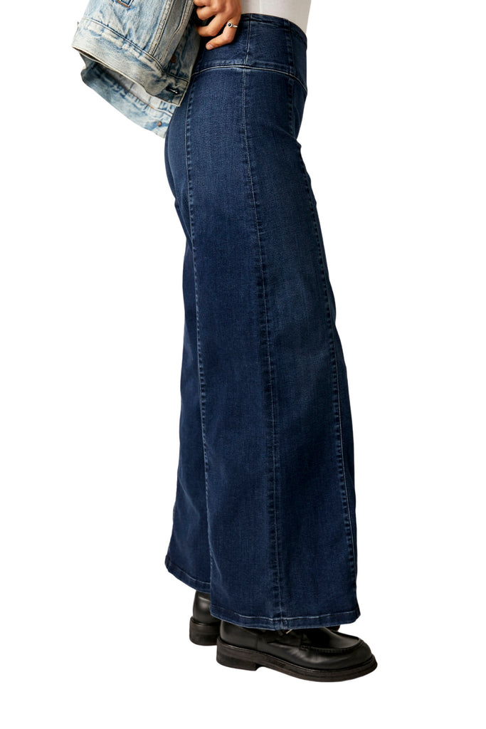 Jean stretch slim 7/8 ème denim stone femme | La Halle Jean stretch slim 7/8 ème denim stone femme | La Halle
