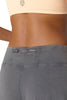 free people washed black sweatpants with a wide, ballooned leg.