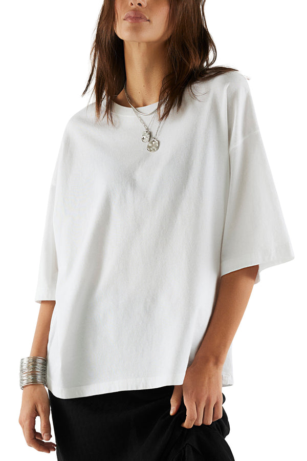 White We The Free Perfect Oversized Tee // Free People *XS-XL*