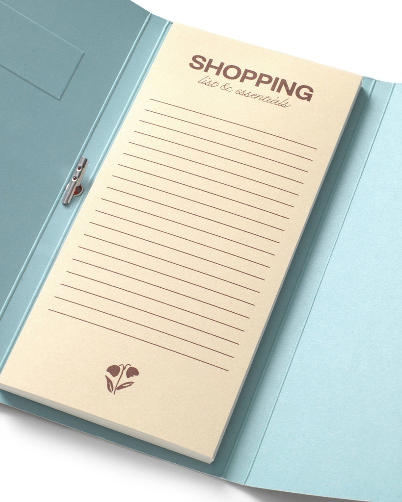 shopping list pad, fresh picks