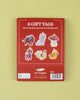 printed gift tag set, plushies by nathalie lete