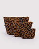 go pouch set in leopard