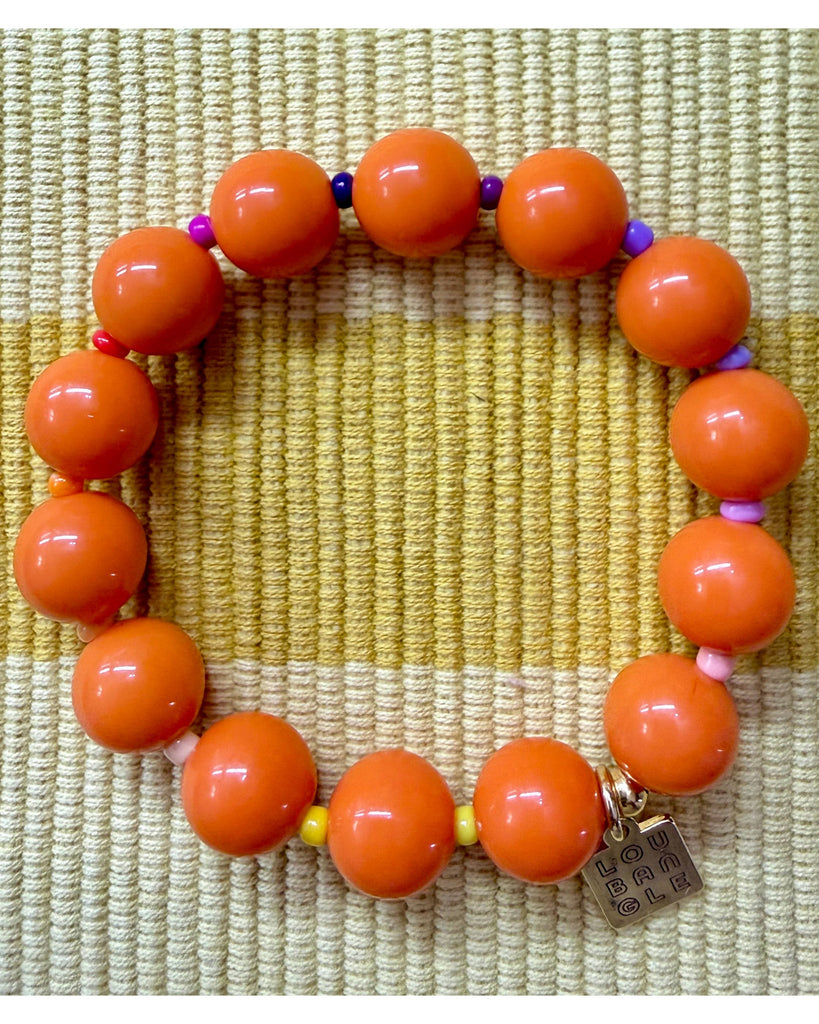 Gumball Orange Confetti Stacker