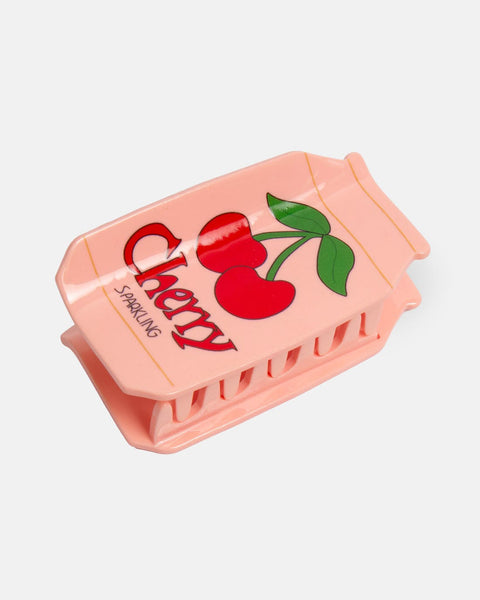 whimsical hair claw cherry soda