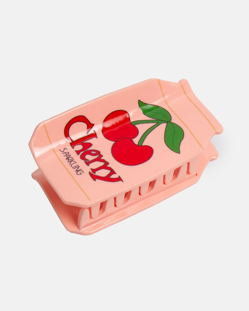 whimsical hair claw cherry soda