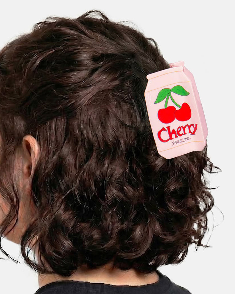 whimsical hair claw cherry soda
