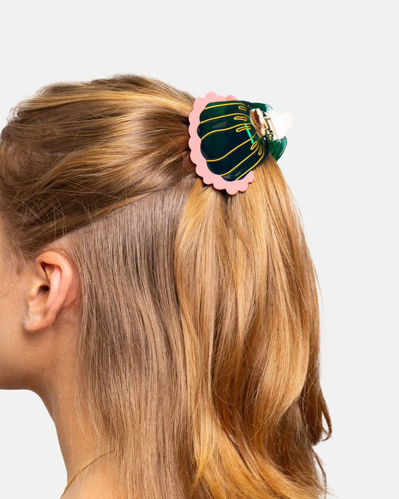 whimsical hair claw jelly cake