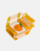 whimsical hair claw orange juice 