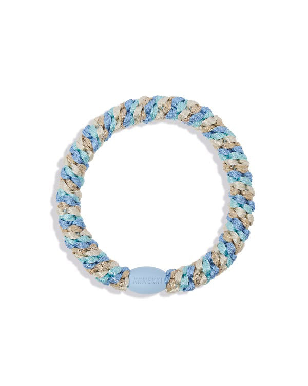 colorful hair tie with a scandinavian design
