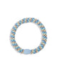 colorful hair tie with a scandinavian design