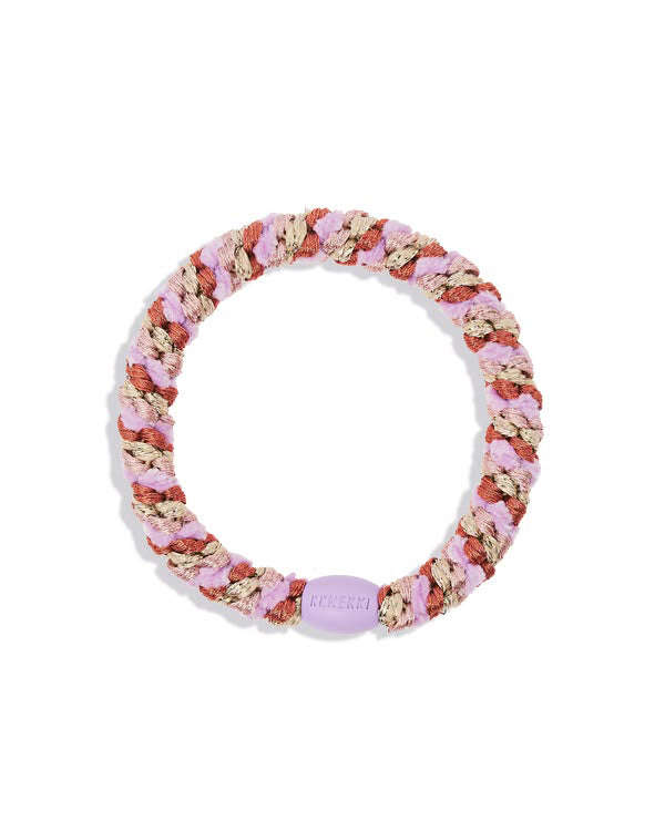 colorful hair tie with a scandinavian design