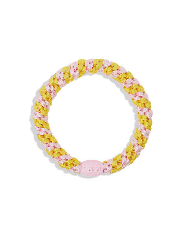 colorful hair tie with a scandinavian design