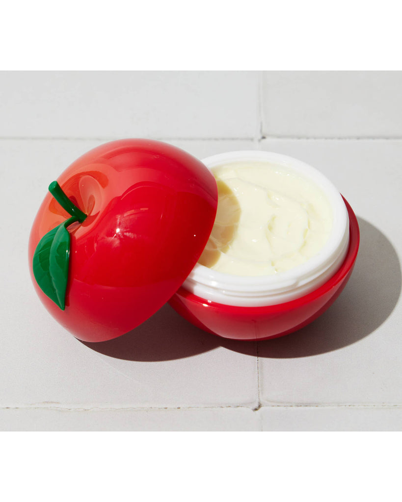 fruit hand cream in red apple