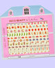 set of whimsical nail stickers