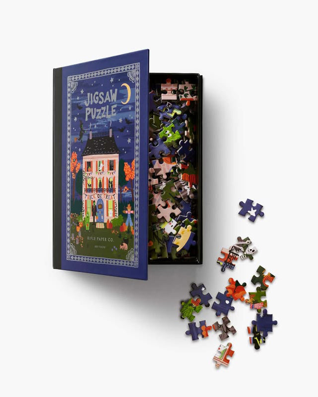 Haunted House Jigsaw Puzzle from rifle paper co