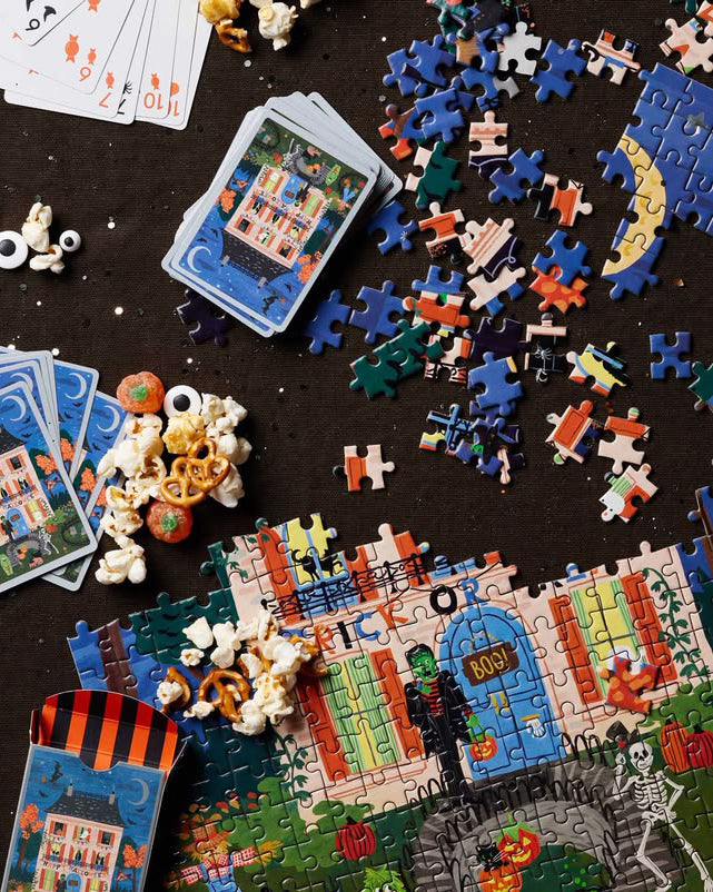 Haunted House Jigsaw Puzzle from rifle paper co