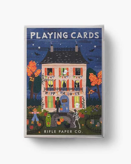 Haunted House Playing Cards from rifle paper co
