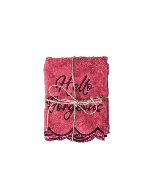 Hello Terry Cloth Towel Set | Home Goods | Personify – Personify Shop
