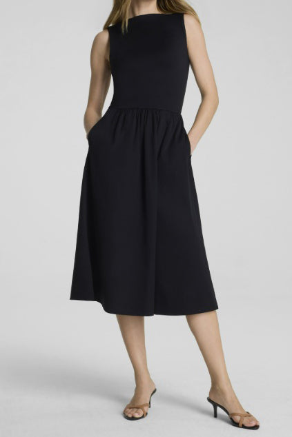 Spanxsmooth Jersey High Neck Midi Dress *XS-XL*