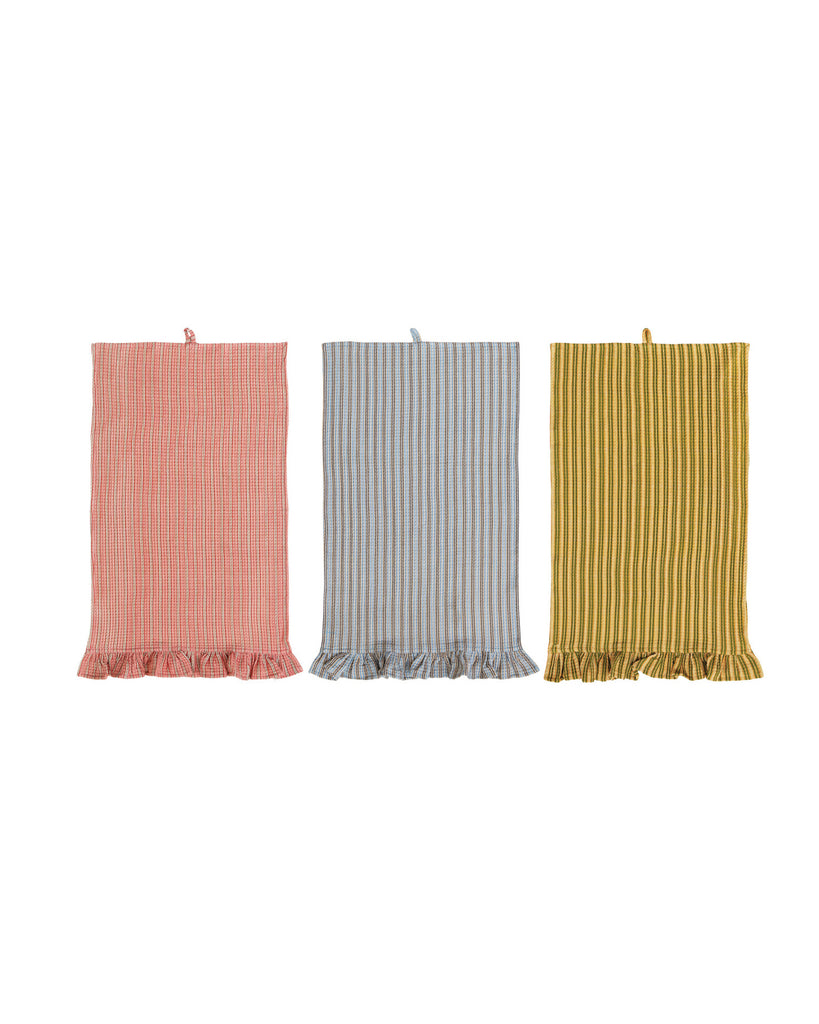 highlands waffle tea towel