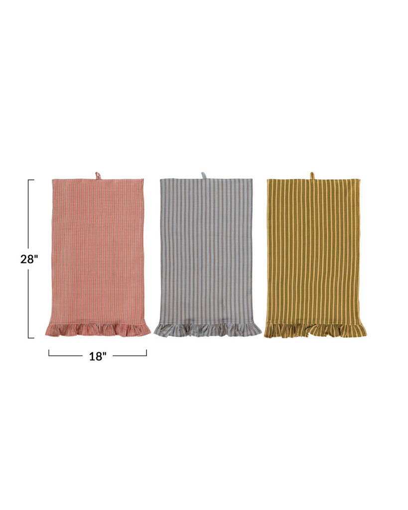 highlands waffle tea towel