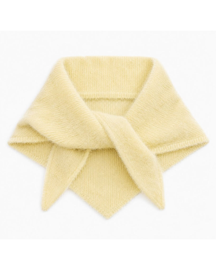 hiji scarf in butter yellow