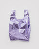 metallic baby baggu in lavender