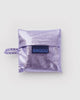 metallic baby baggu in lavender