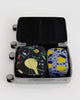 holiday packing cube set in winter orchard