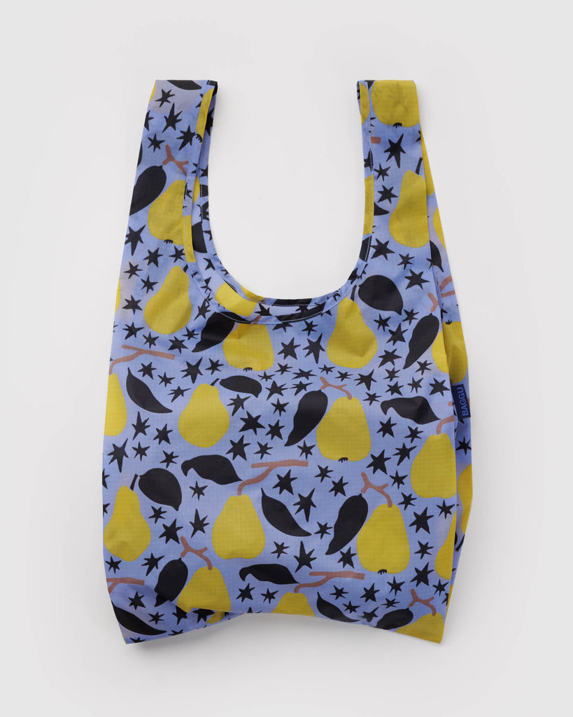 holiday standard baggu reusable bag in golden pears